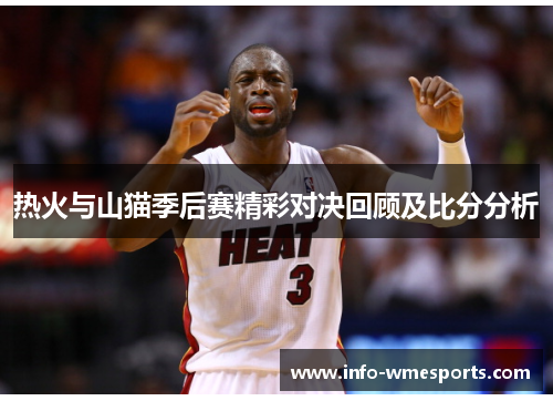 热火与山猫季后赛精彩对决回顾及比分分析